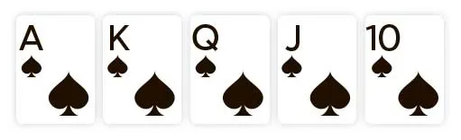 royal flush poker