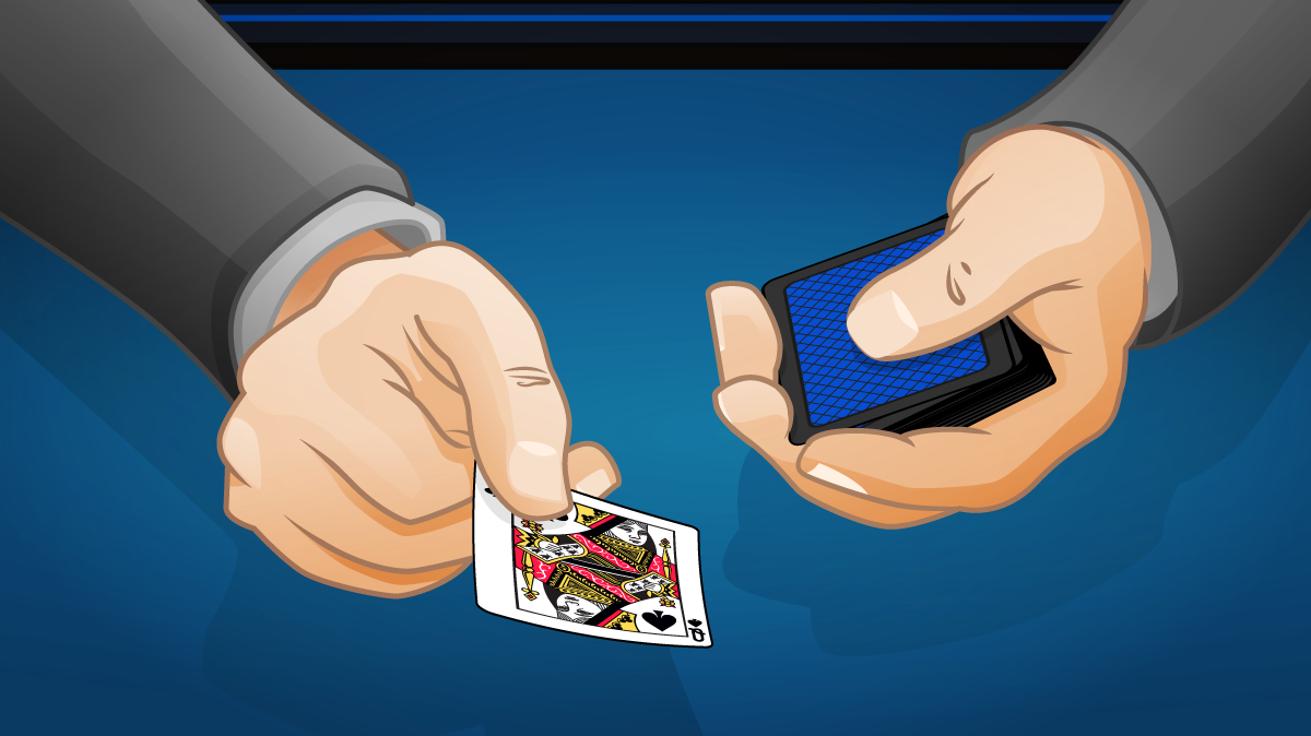 poker dealer