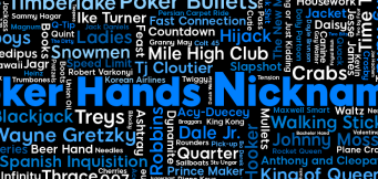 ALCUNHAS DAS MÃOS DE POKER