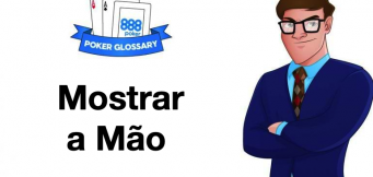 mostrar a mão poker