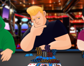 Jogadores amadores de poker 