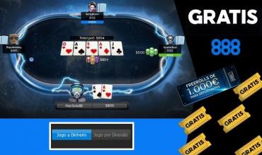 Poker grátis na 888