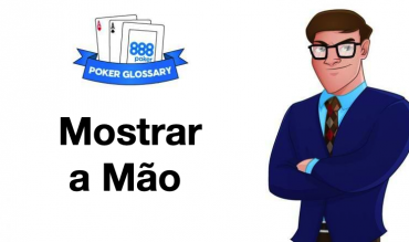 mostrar a mão poker